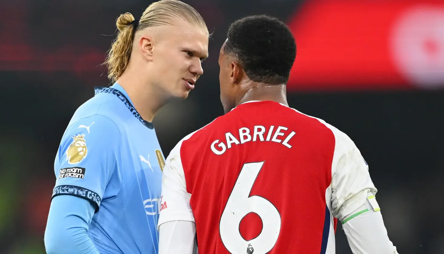 Gabriel Reveals Tensions with Haaland After Heated Etihad Clash