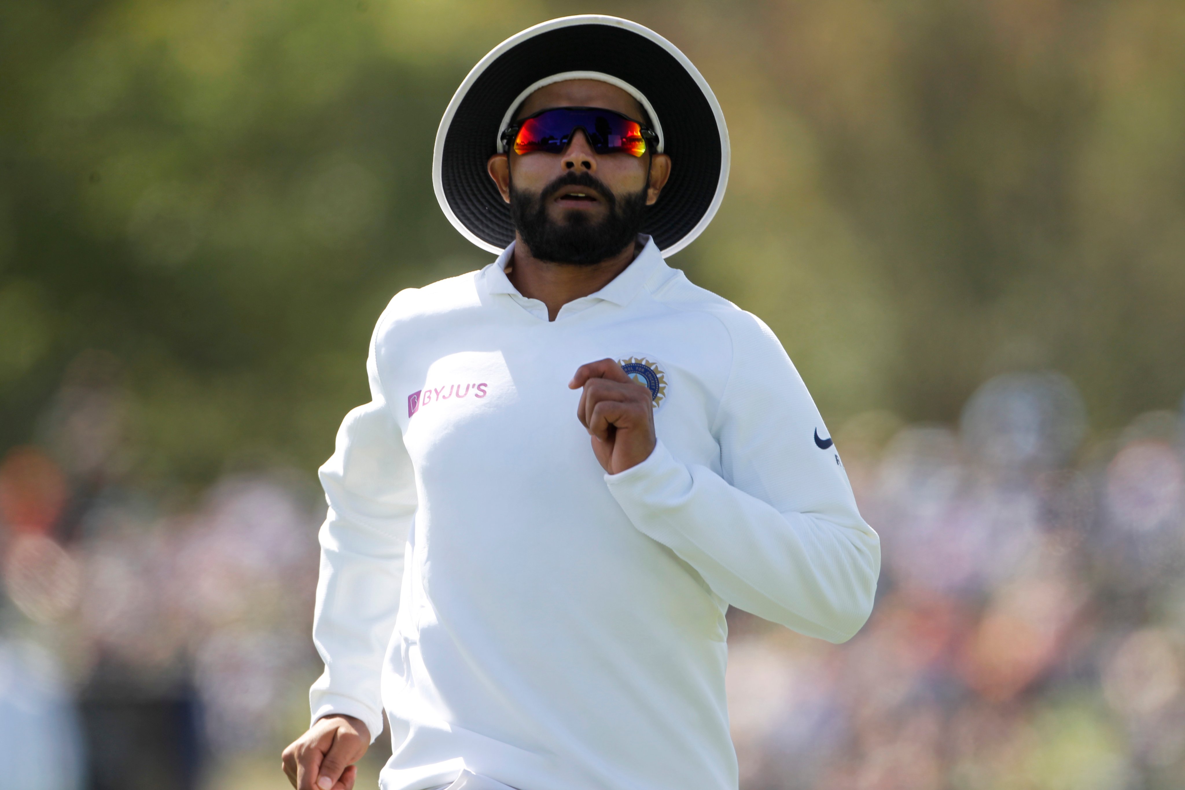 Mohammed Shami and Ravindra Jadeja were involved in a hikarious mix-up.