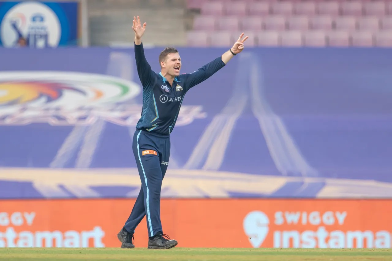 Lockie Ferguson dismissed Nitish Rana on 2 runs