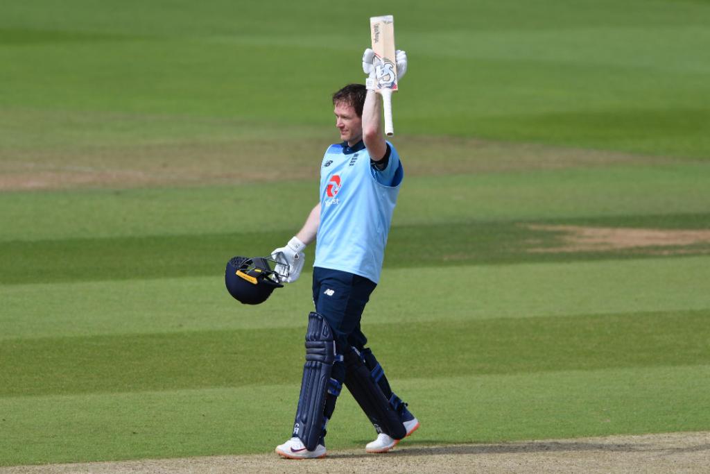 England captain Eoin Morgan 