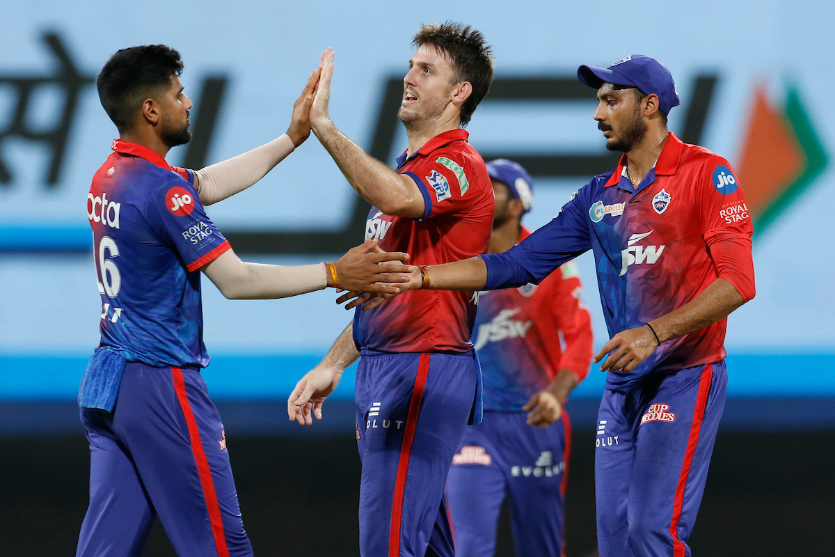 Mitchell Marsh was the star with the bat for Delhi Capitals.
