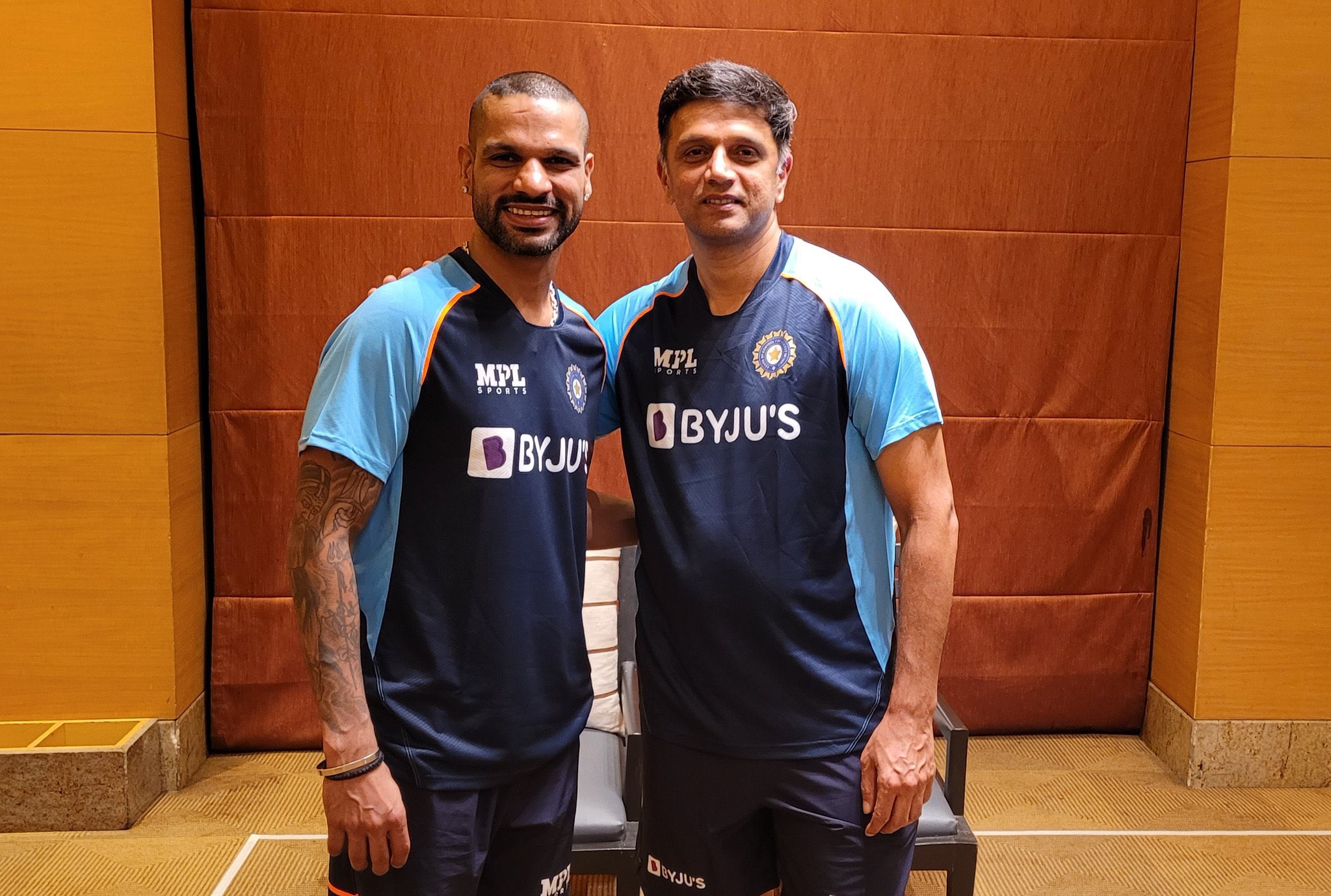 Rahul Dravid and Shikhar Dhawan led India to a 3-0 clean sweep of the West Indies in ODIs