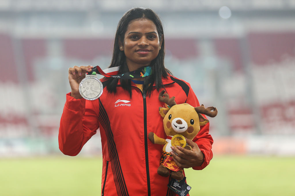 A file image of Dutee Chand.