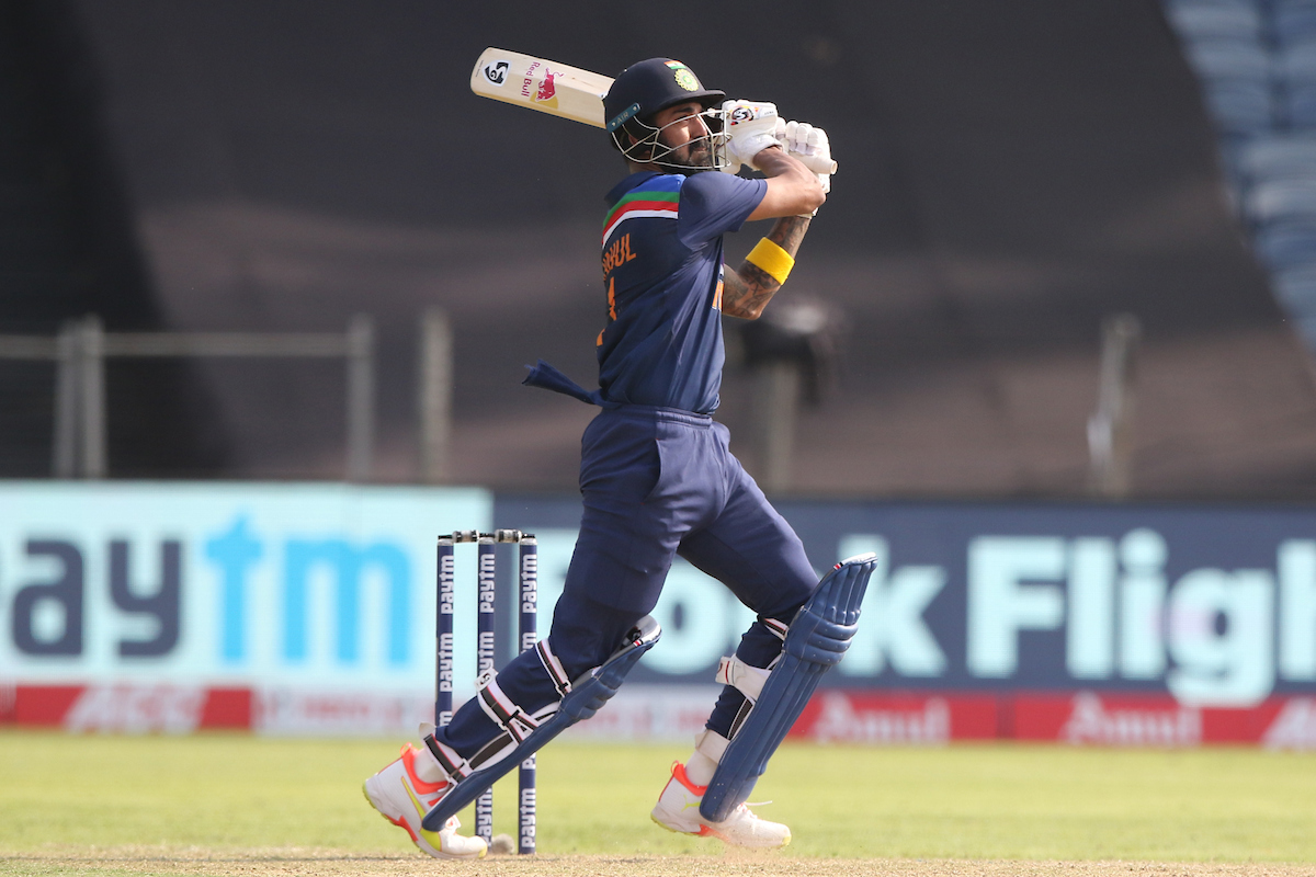 Poor shot from KL Rahul