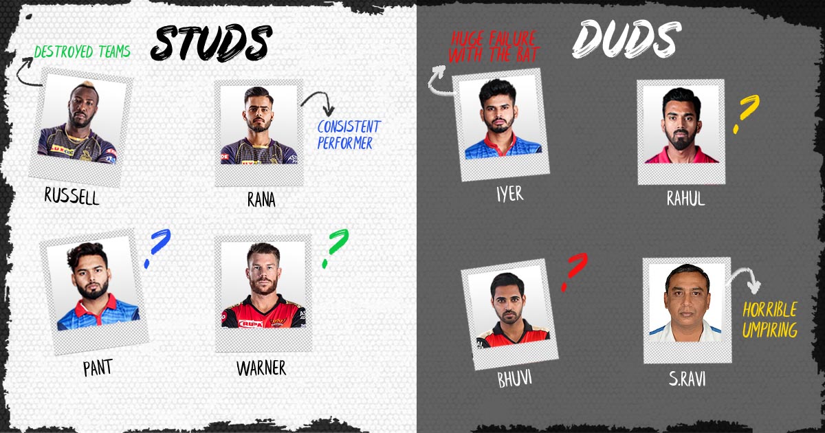 IPL 2019 | Studs and Duds from IPL Week 1