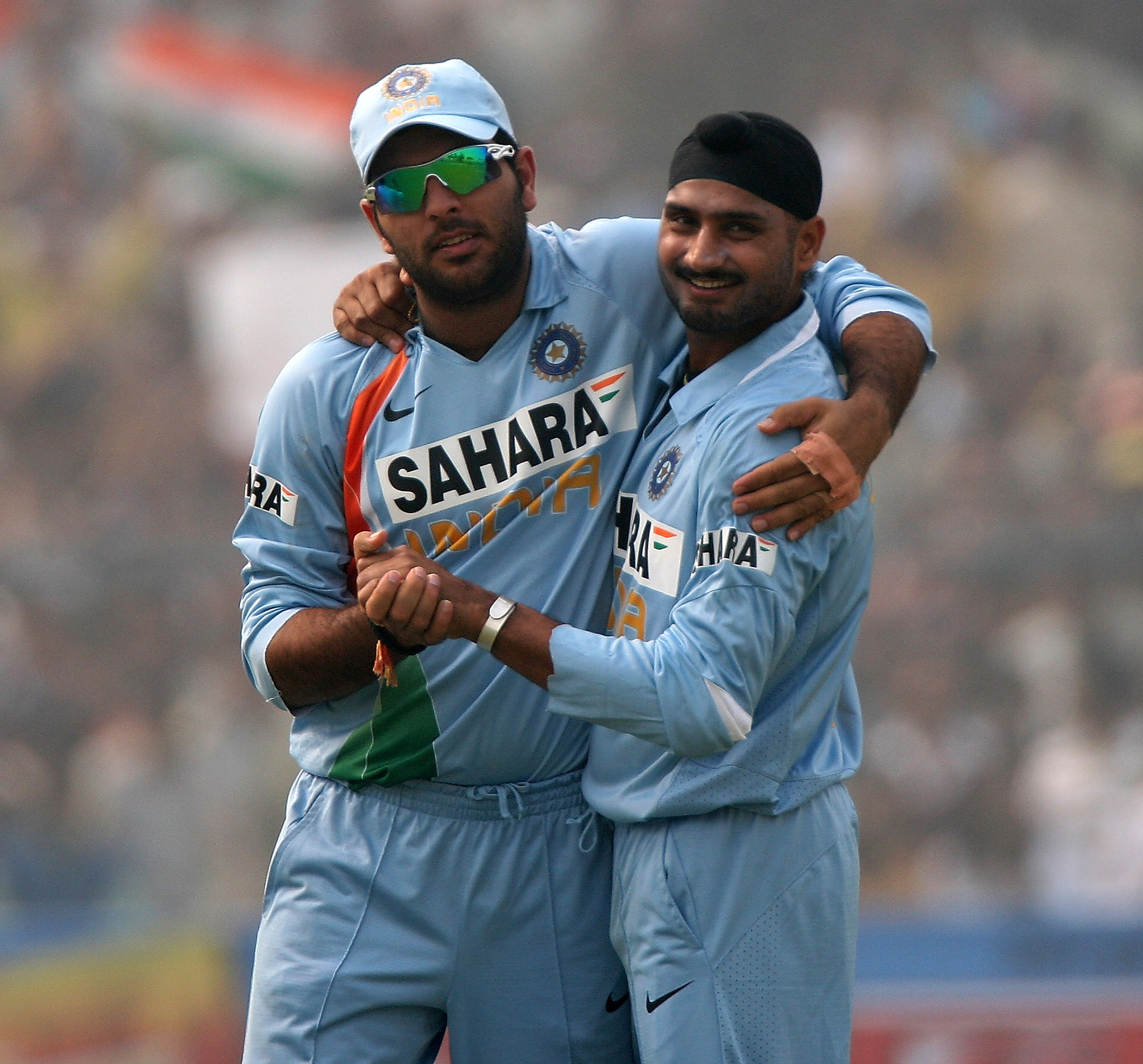 Harbhajan Singh jokes about Shoaib Akhtar bashing him and Yuvraj Singh