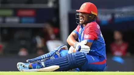 Gulabdin Naib was left embarrassed after a humiliating run-out