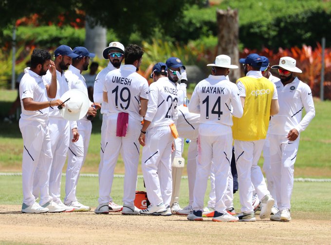 One of the Indian players has tested positive for the virus