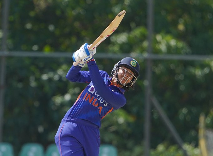 Smriti Mandhana has risen to a career-high second in the ICC Women's T20I rankings