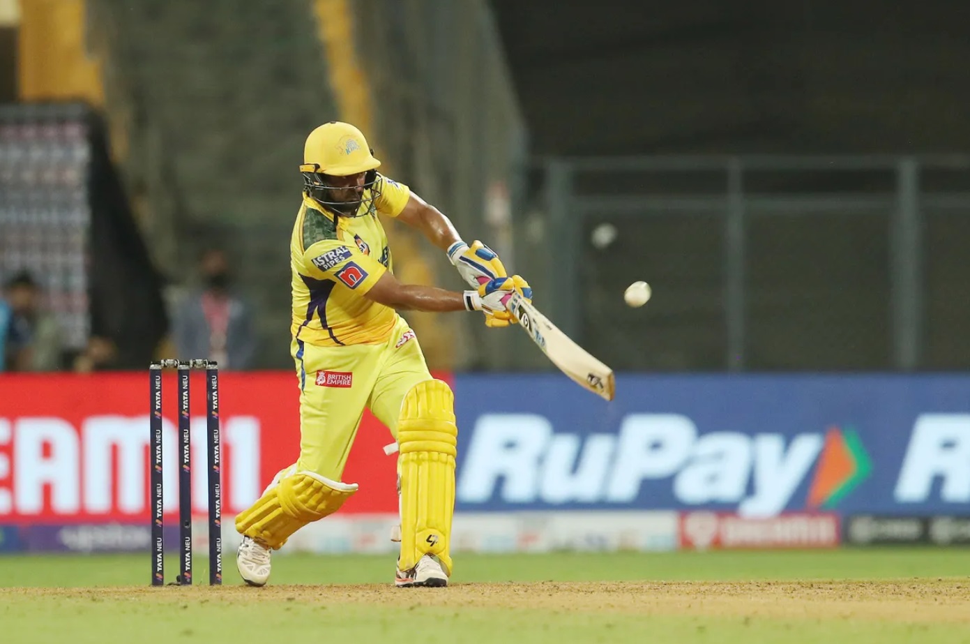 Ambati Rayudu hit a hat-trick of sixes against Sandeep Sharma.