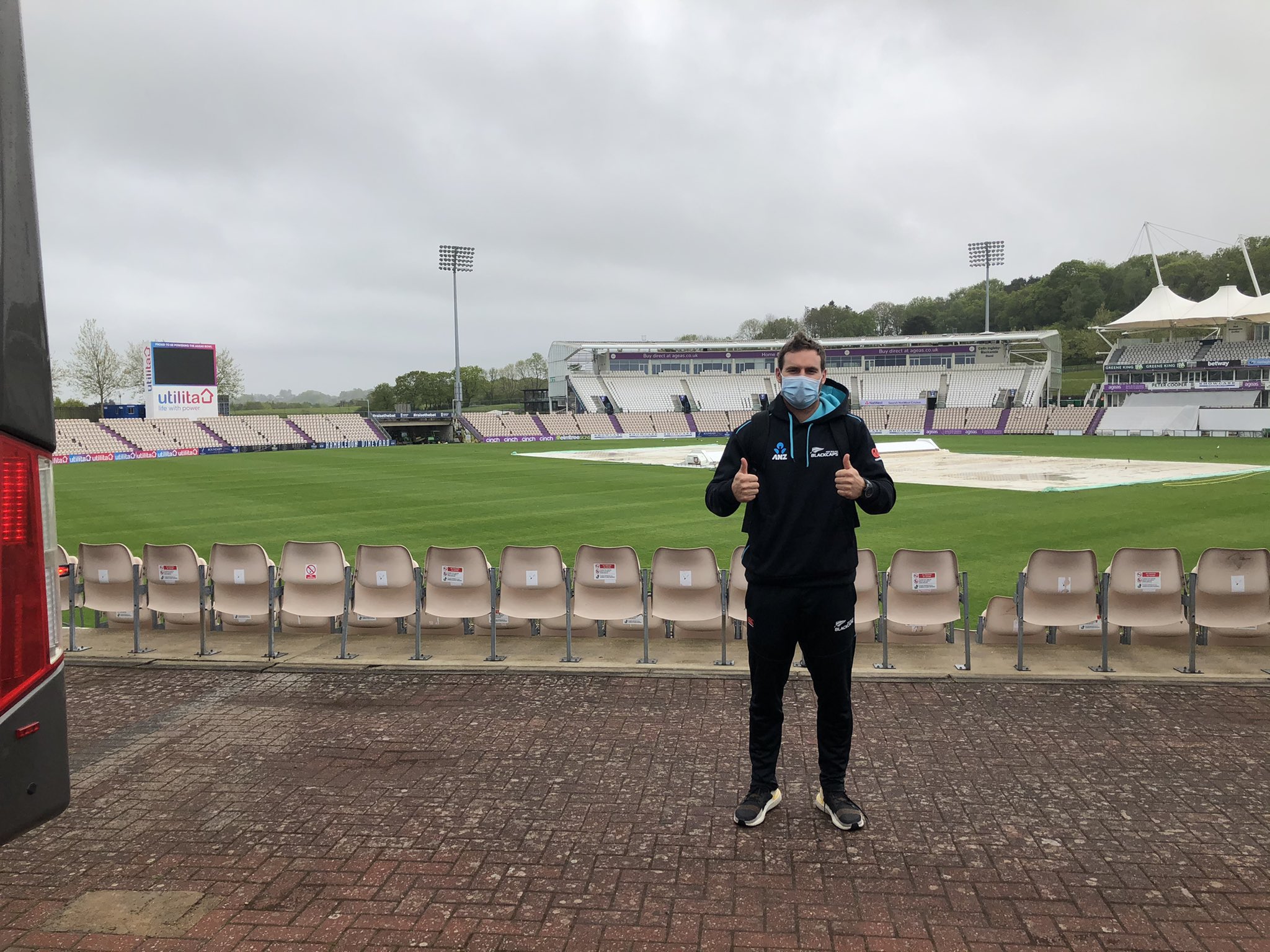 Doug Bracewell has arrived in the United Kingdom