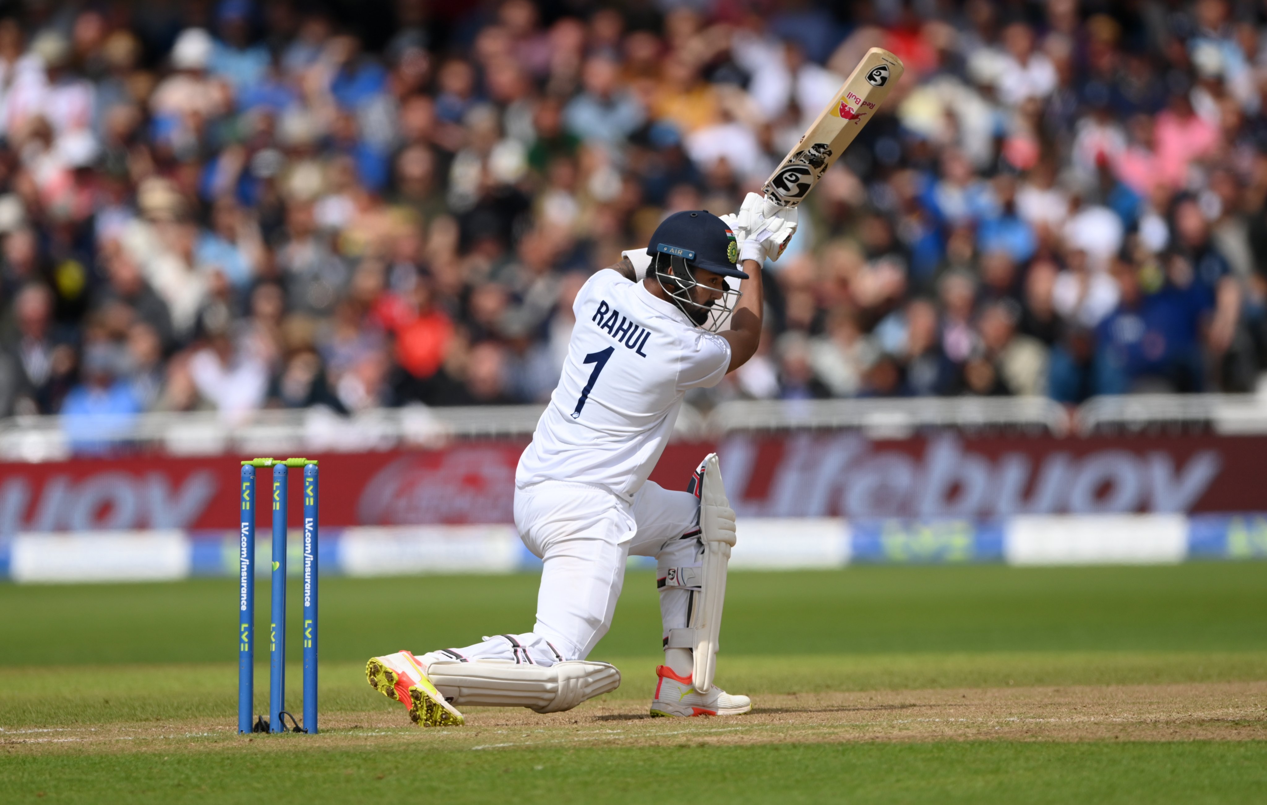 Rahul in action during the ongoing England series 