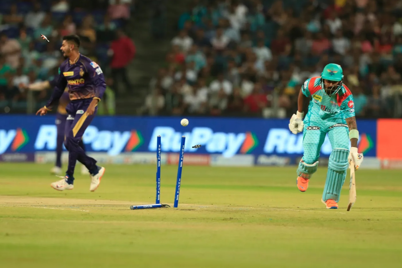  KL Rahul fell for ‘diamond duck’ against KKR in IPL 2022.