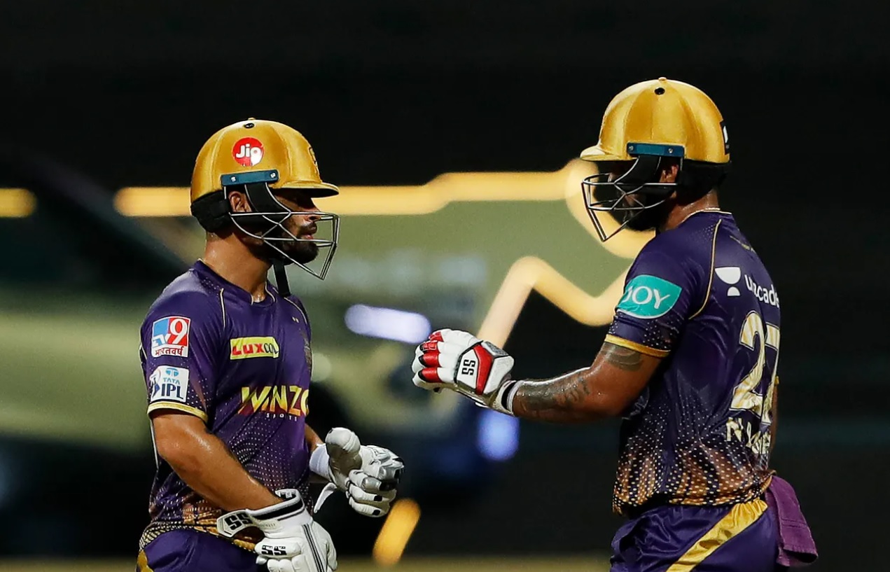 Rinku Singh, Nitish Rana end KKR's five-match losing streak vs RR.