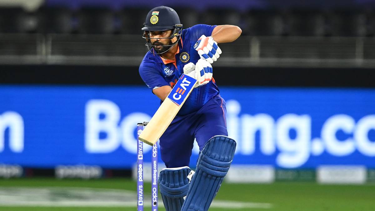 Rohit Sharma scored 74 runs off 47 balls against Afghanistan on Wednesday in Abu Dhabi