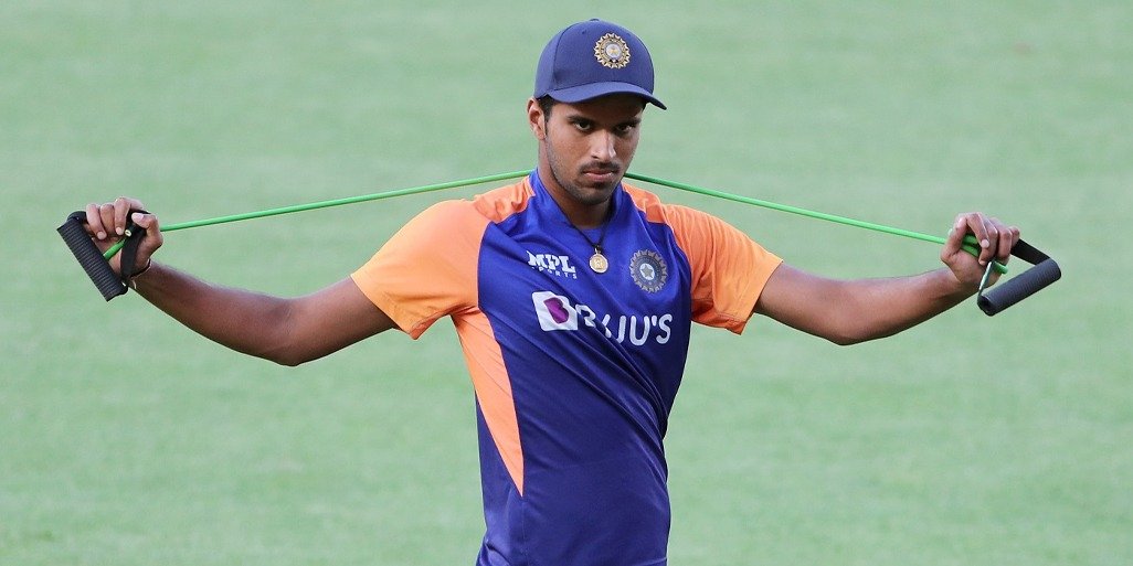 Washington Sundar injured his shoulder while playing for Lancashire in the Royal One-Day Cup