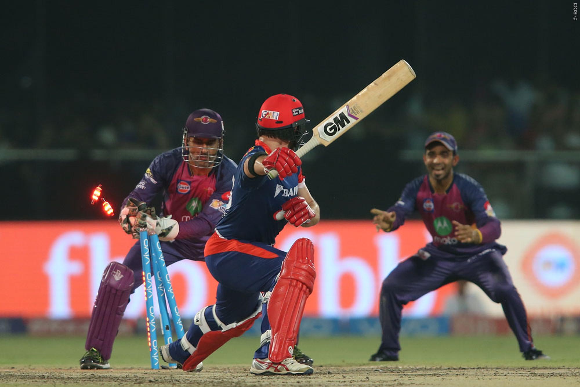 WATCH | Dhoni's displays lightning quick glove work to dismiss Corey Anderson