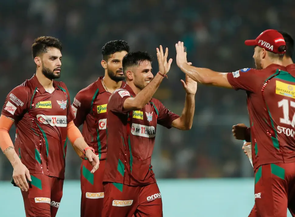 LSG defeated KKR by 1 run in the IPL 2023.