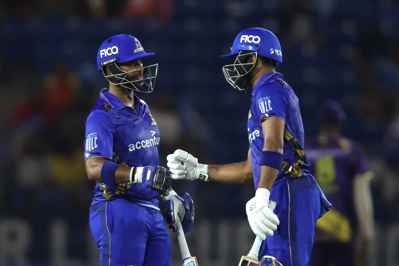 Monank Patel and Nicholas Pooran
