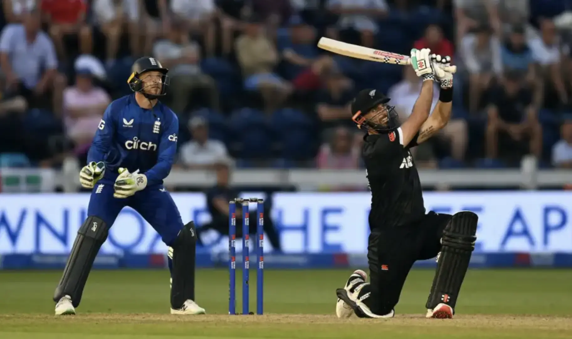 New Zealand defeated India by 8 wickets.