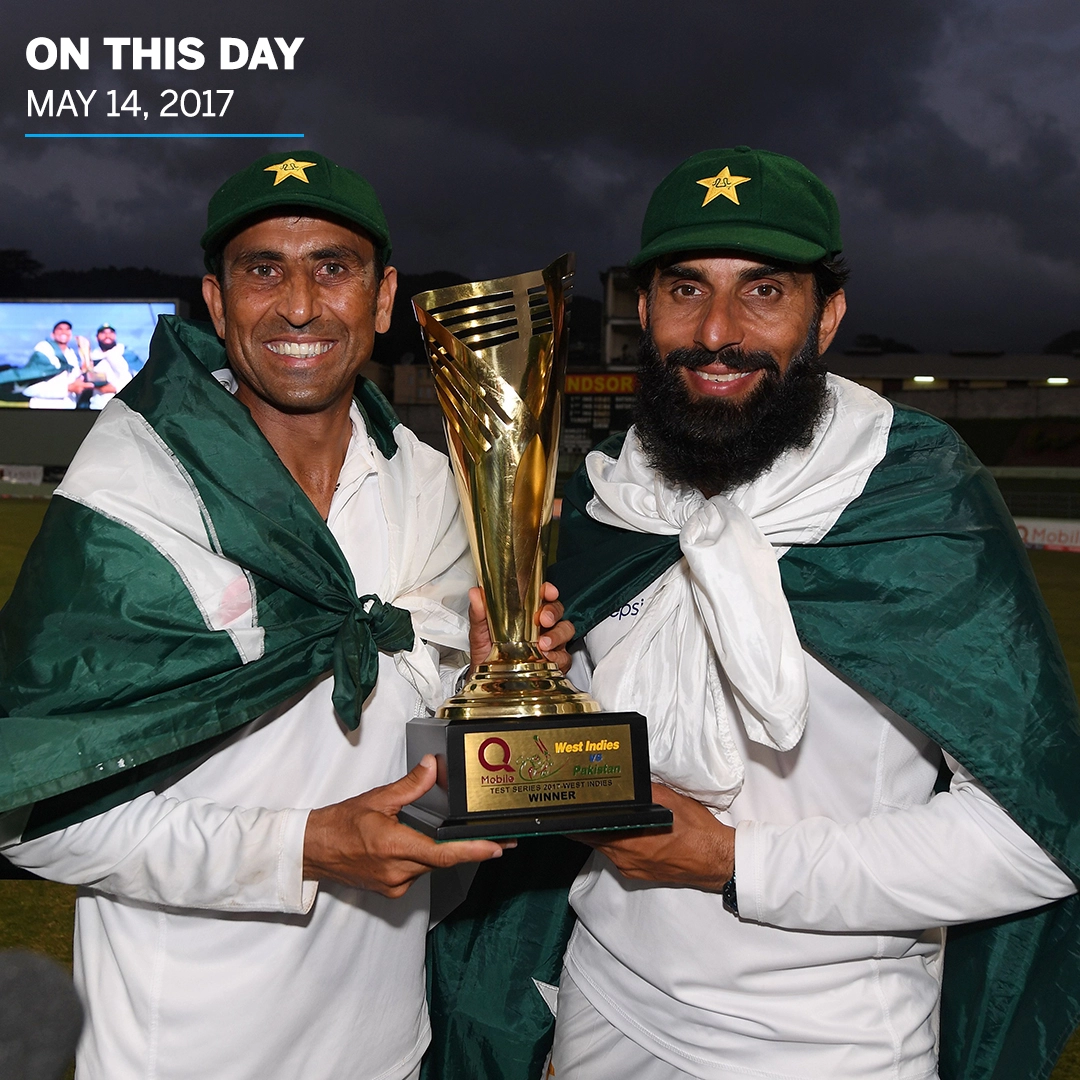 On this day in 2017, Younis Khan and Misbah-ul-Haq bid farewell to international cricket.