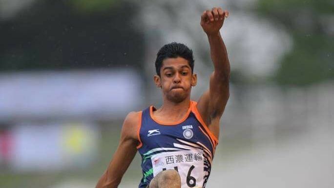 Murali Sreeshankar is the national record holder in long jump
