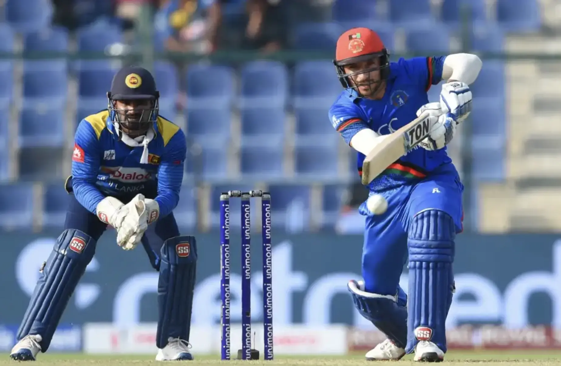 Afghanistan defeated Sri Lanka by 91 runs.