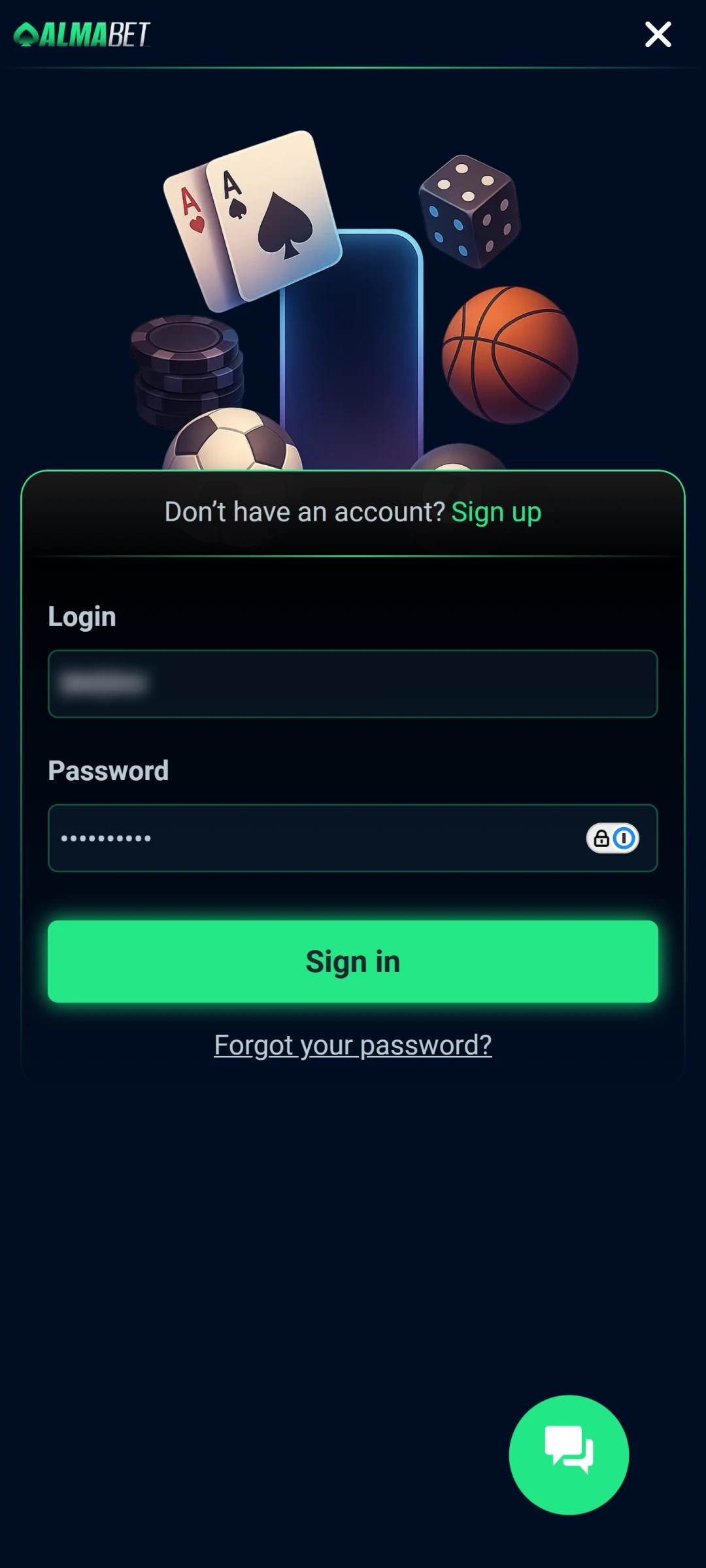 Almabet App Login.