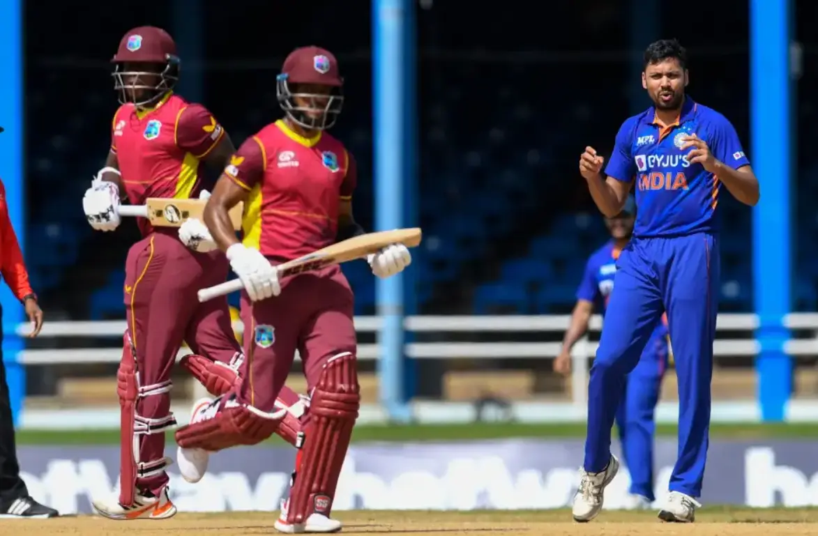 Avesh Khan made his ODI Debut on July 24, 2022.