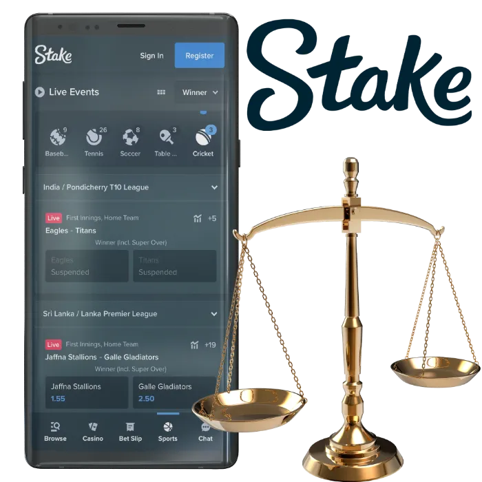  The Stake app is a reliable choice for safe and convenient cricket betting.