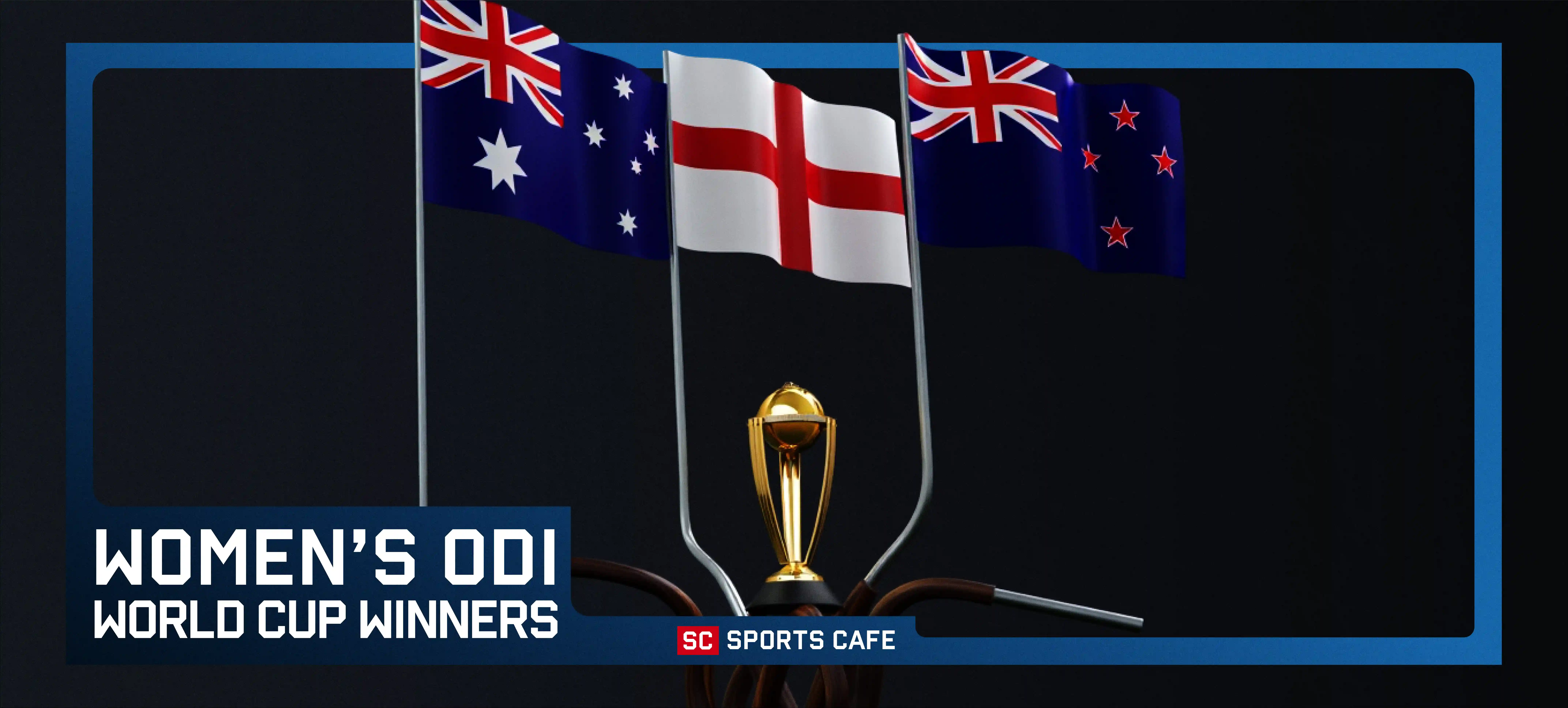 Women’s ODI World Cup Winners.