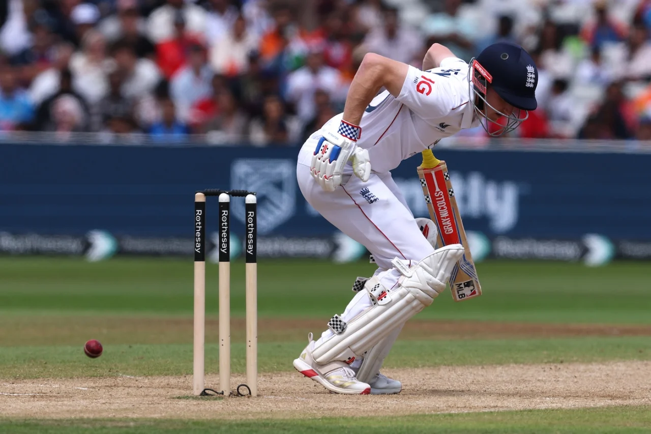 Harry Brook had no answer to Akash Deep's wizadry at Edgbaston on Sunday.