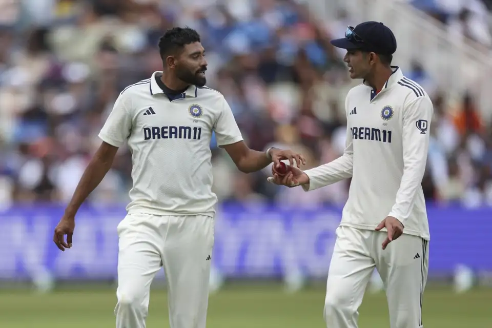 Mohammed Siraj was left frustrated by India's fielding standards at Edgbaston on Sunday