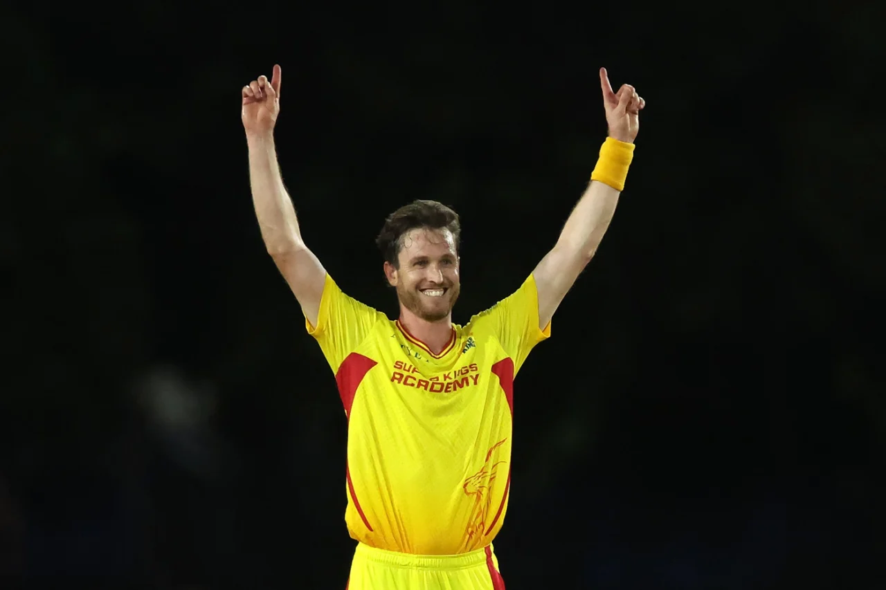 Adam Milne of Texas Super Kings