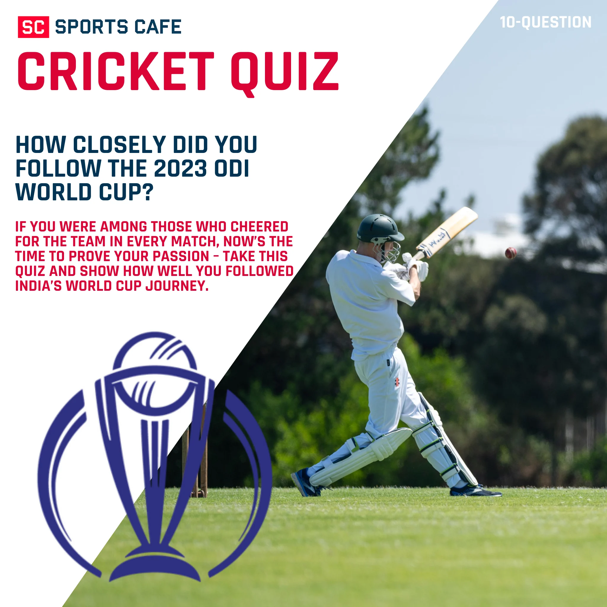 How Closely Did You Follow the 2023 ODI World Cup