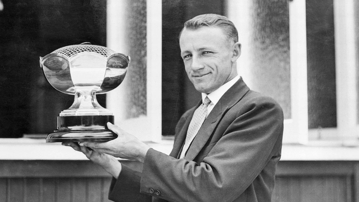 Don Bradman’s century on first-class debut on December 17, 1927.