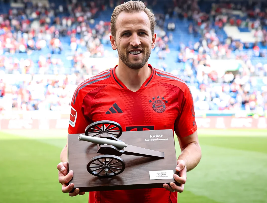 Harry Kane Celebrates First Major Trophy and Bundesliga Golden Boot with Bayern Munich