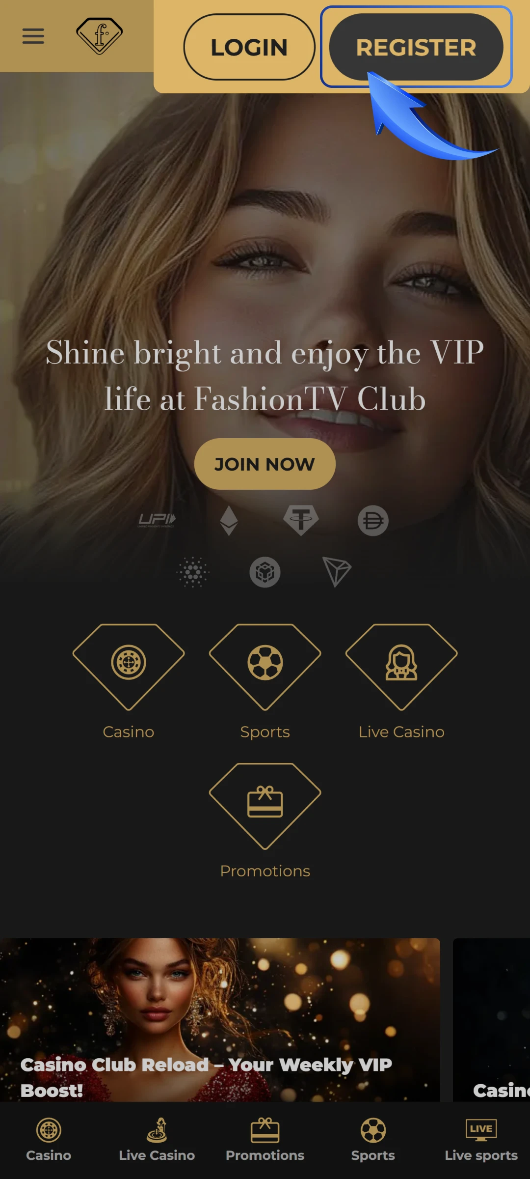 Go to official FTVClub website.