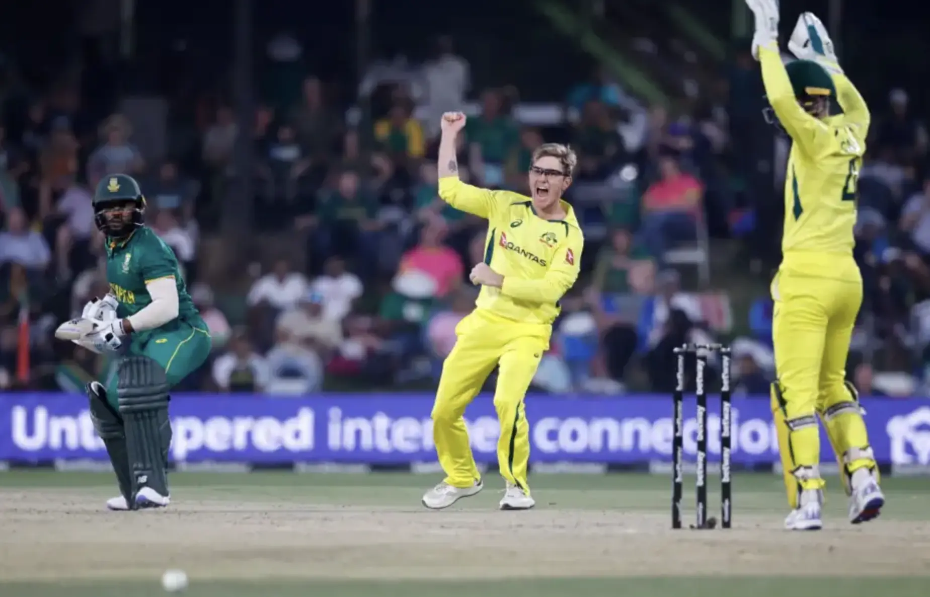 Tim David and Aaron Hardie made their ODI Debut on September 9.