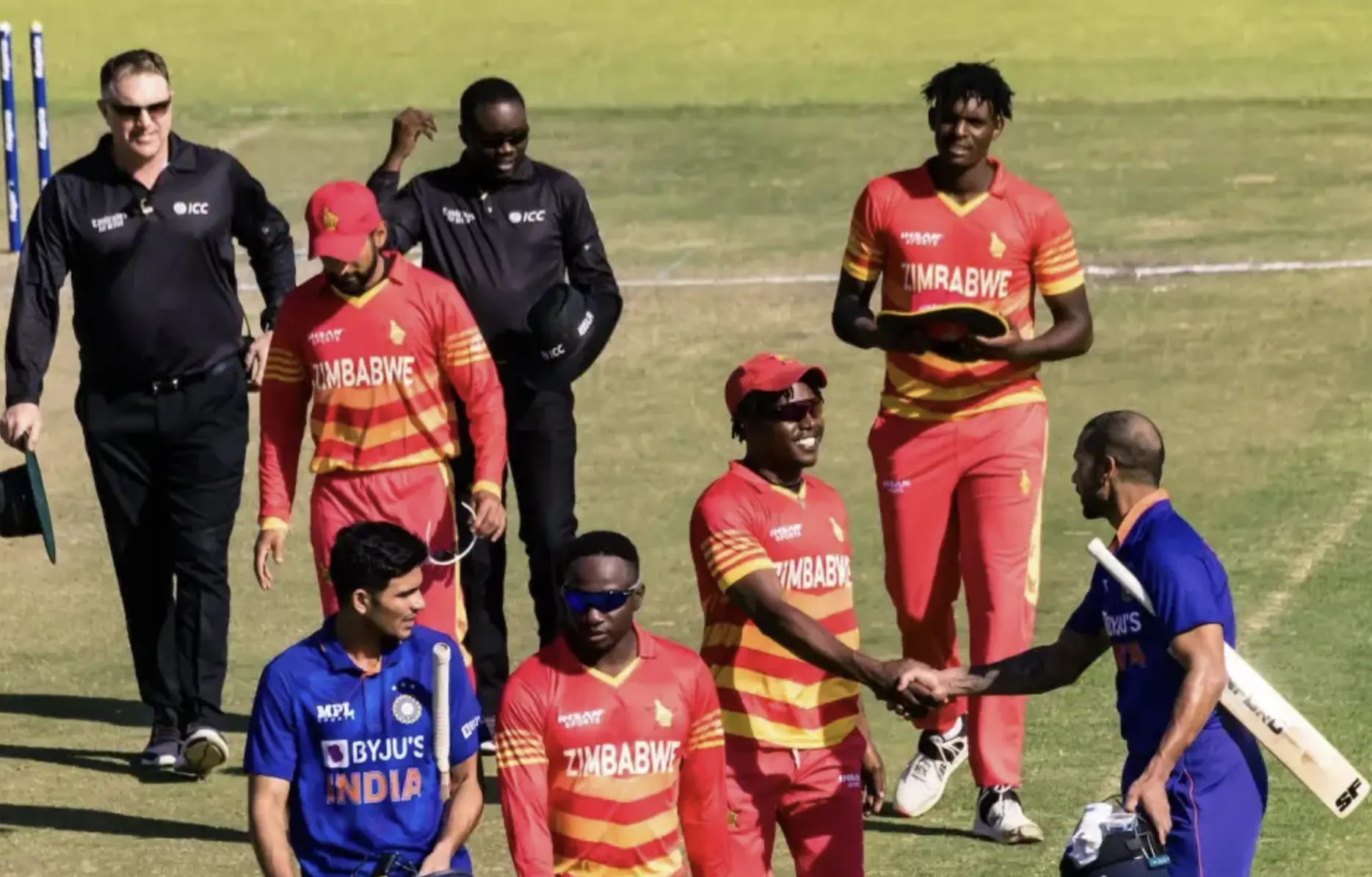 India defeated Zimbabwe by 10 Wickets.