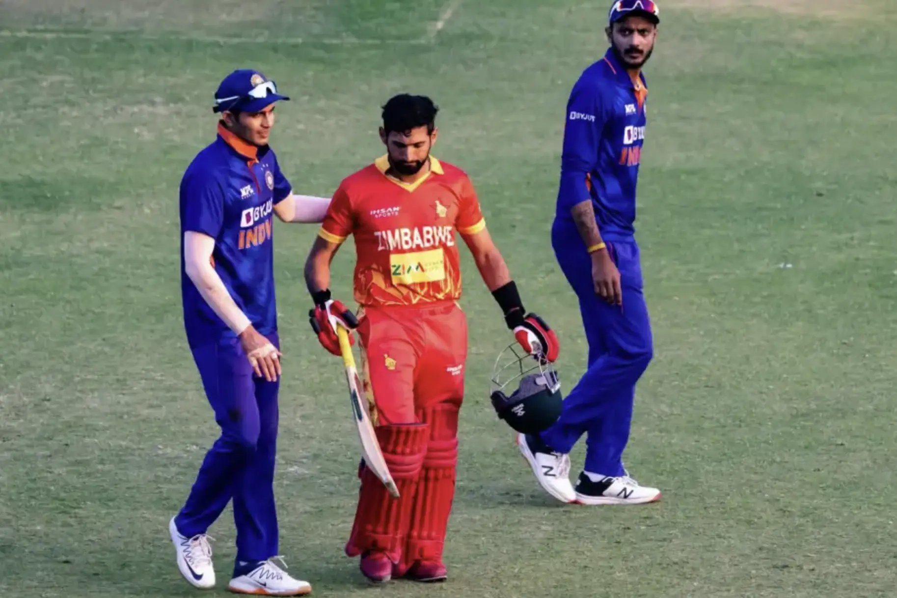 India defeated Zimbabwe by 13 Runs.