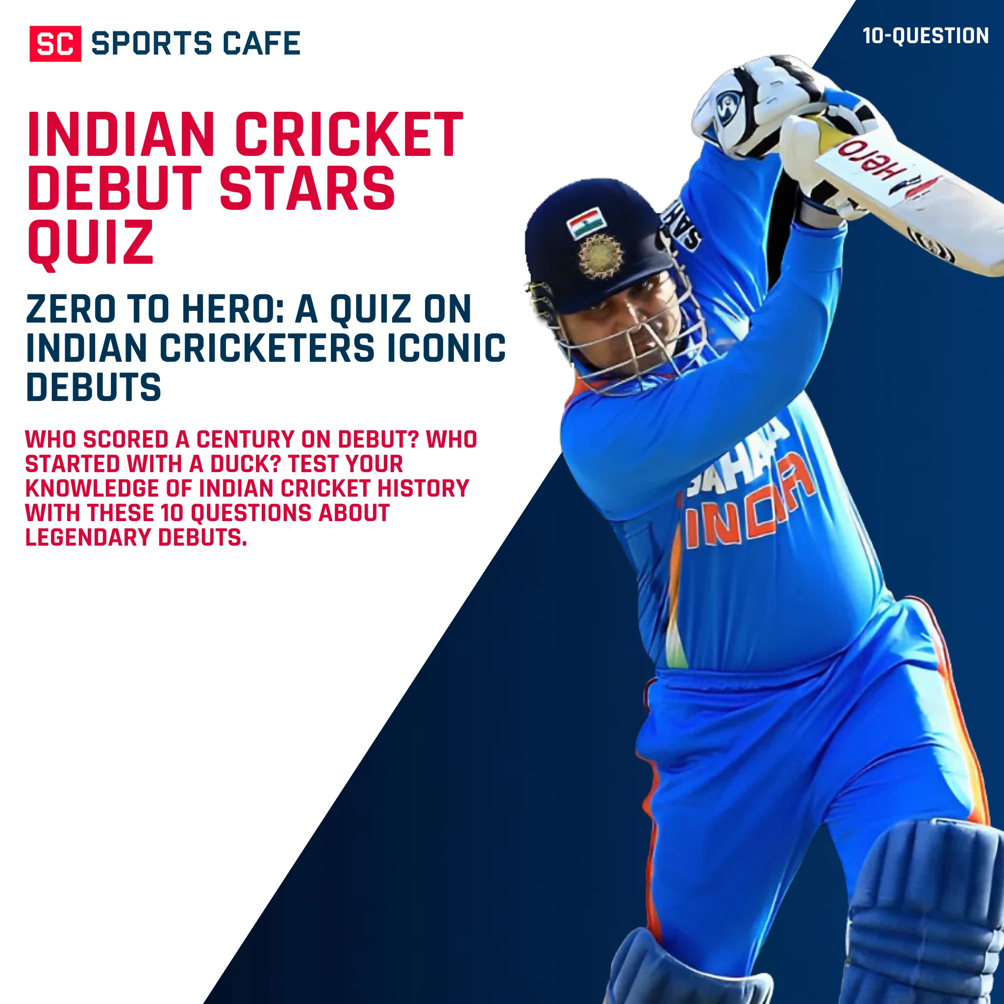 Indian Cricket Debut Stars Quiz – Name the player from their debut