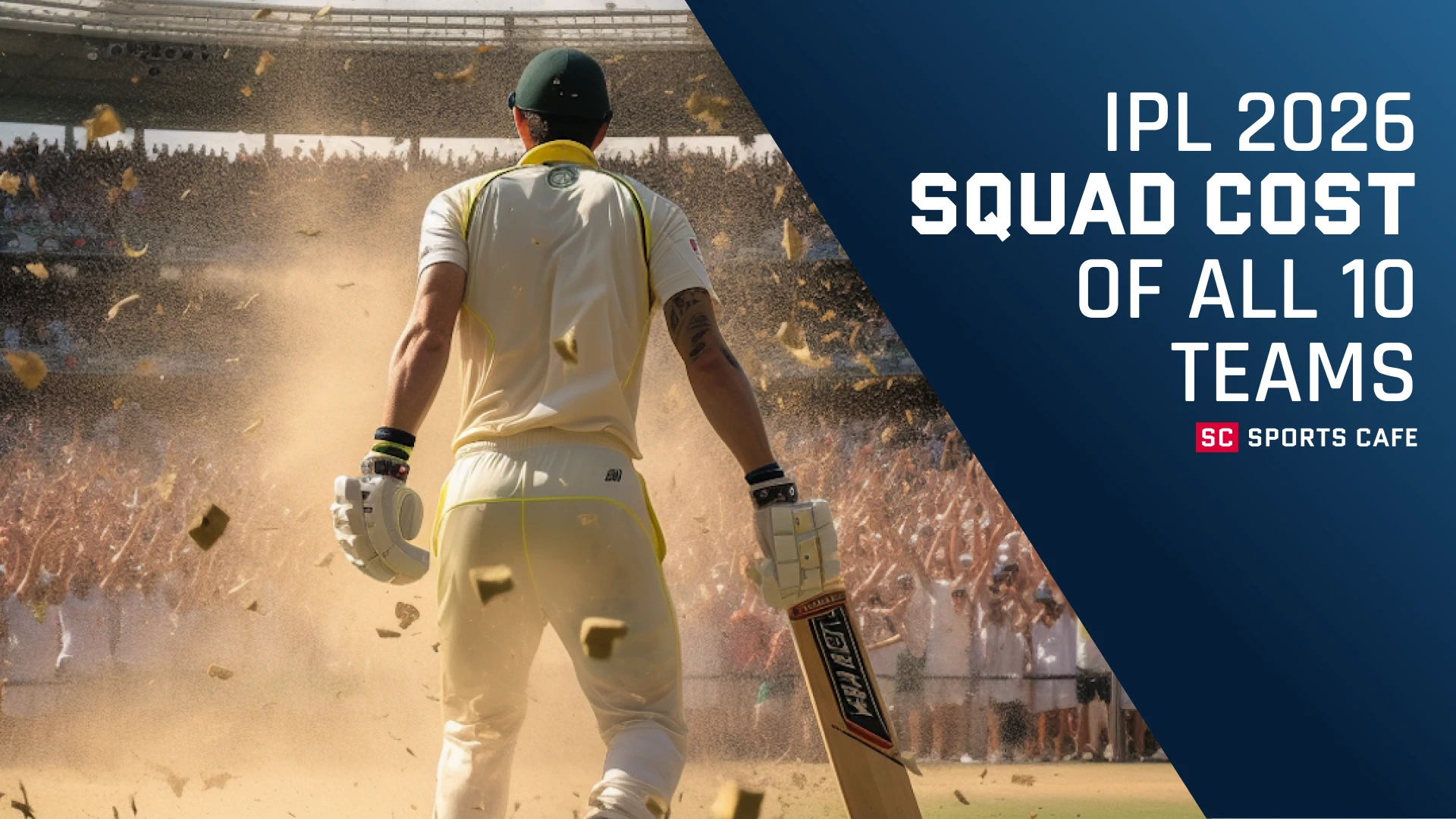 IPL 2026 Squad Cost of All 10 Teams.