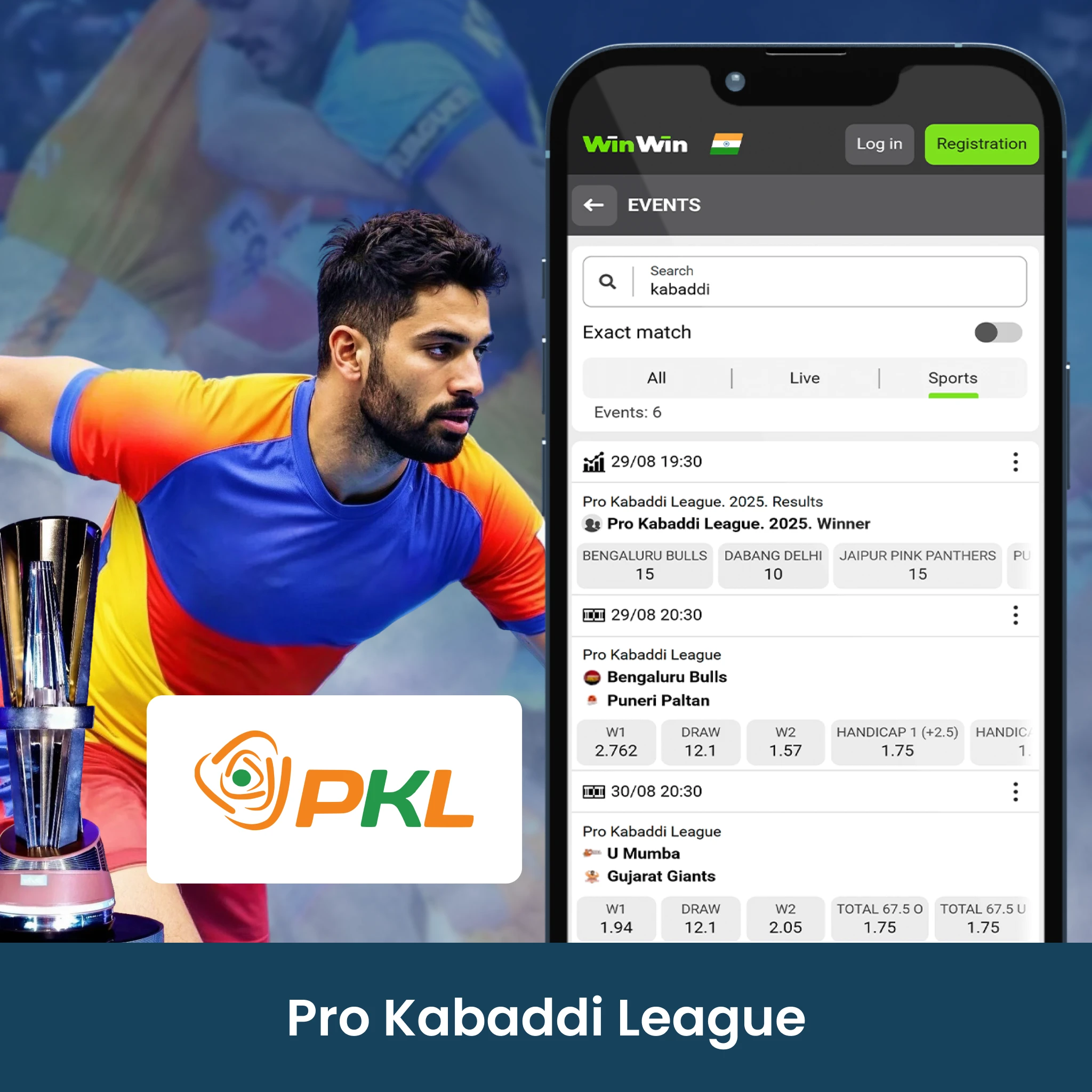PKL is the most important tournament for any kabaddi bettor.