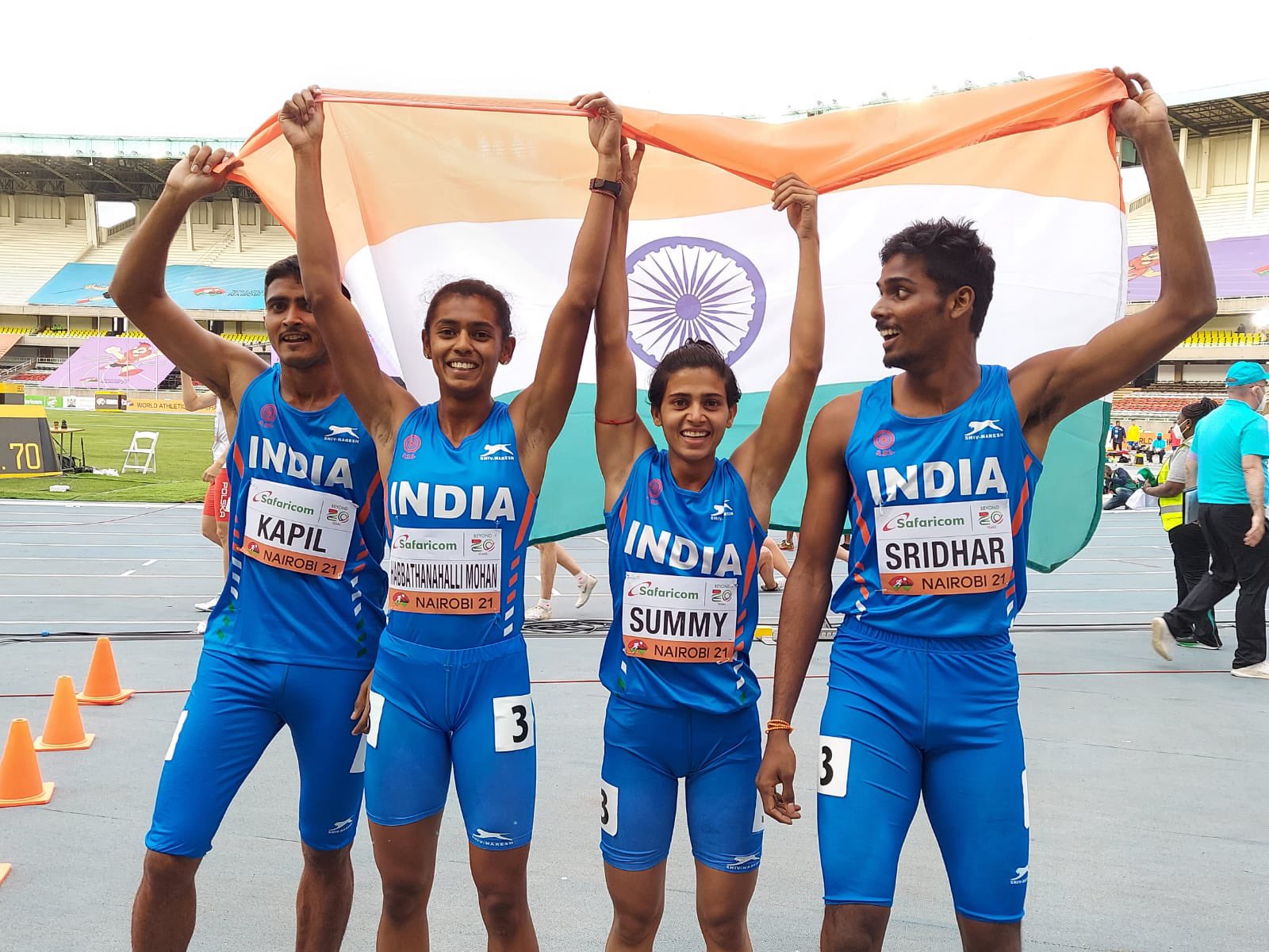 This is India's fifth ever medal at the U-20 World Athletics Championships
