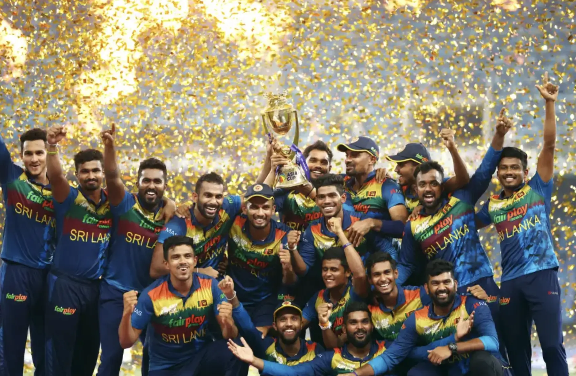 Sri Lanka won the Asia Cup 2022.