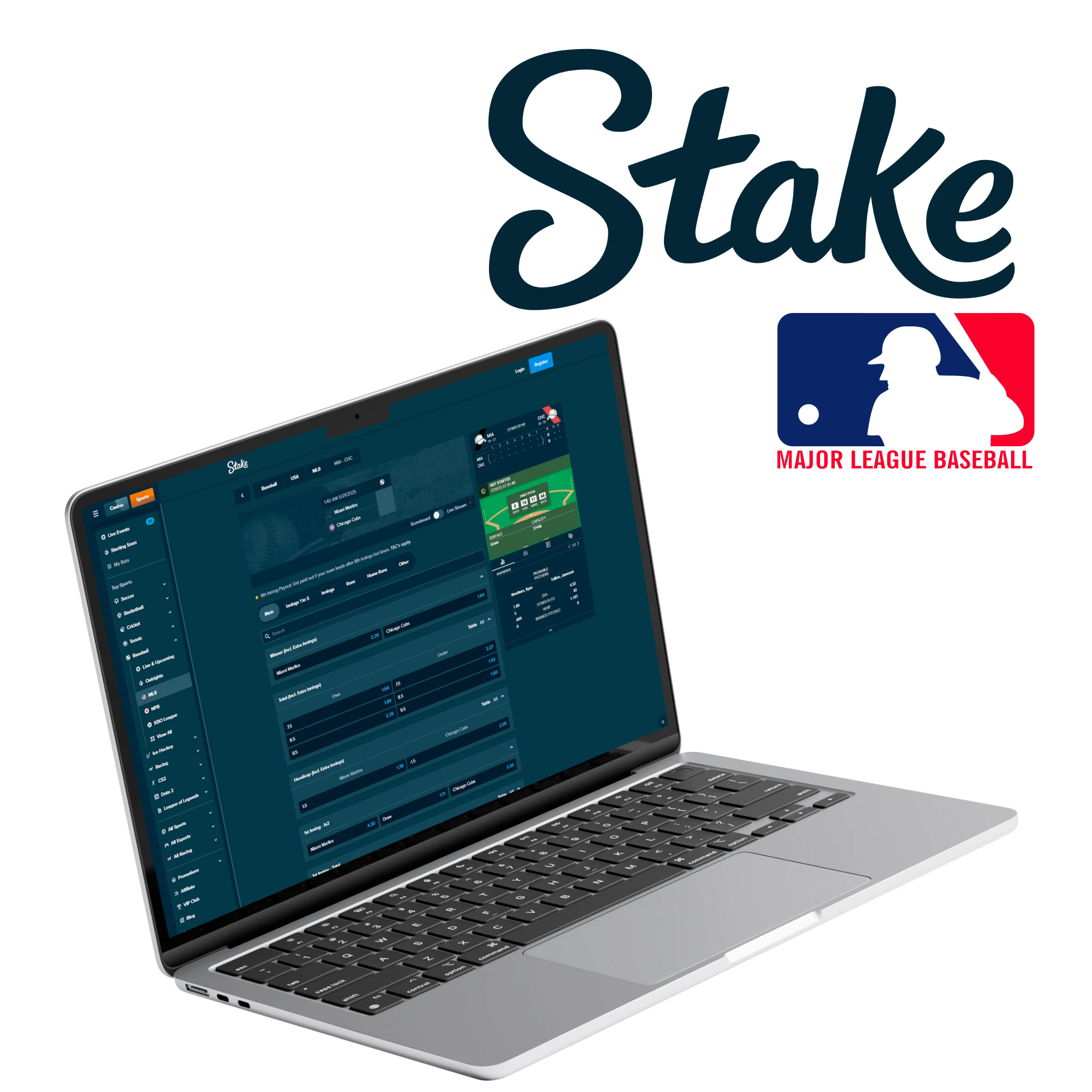 Stake.com MLB Baseball Betting Sites.