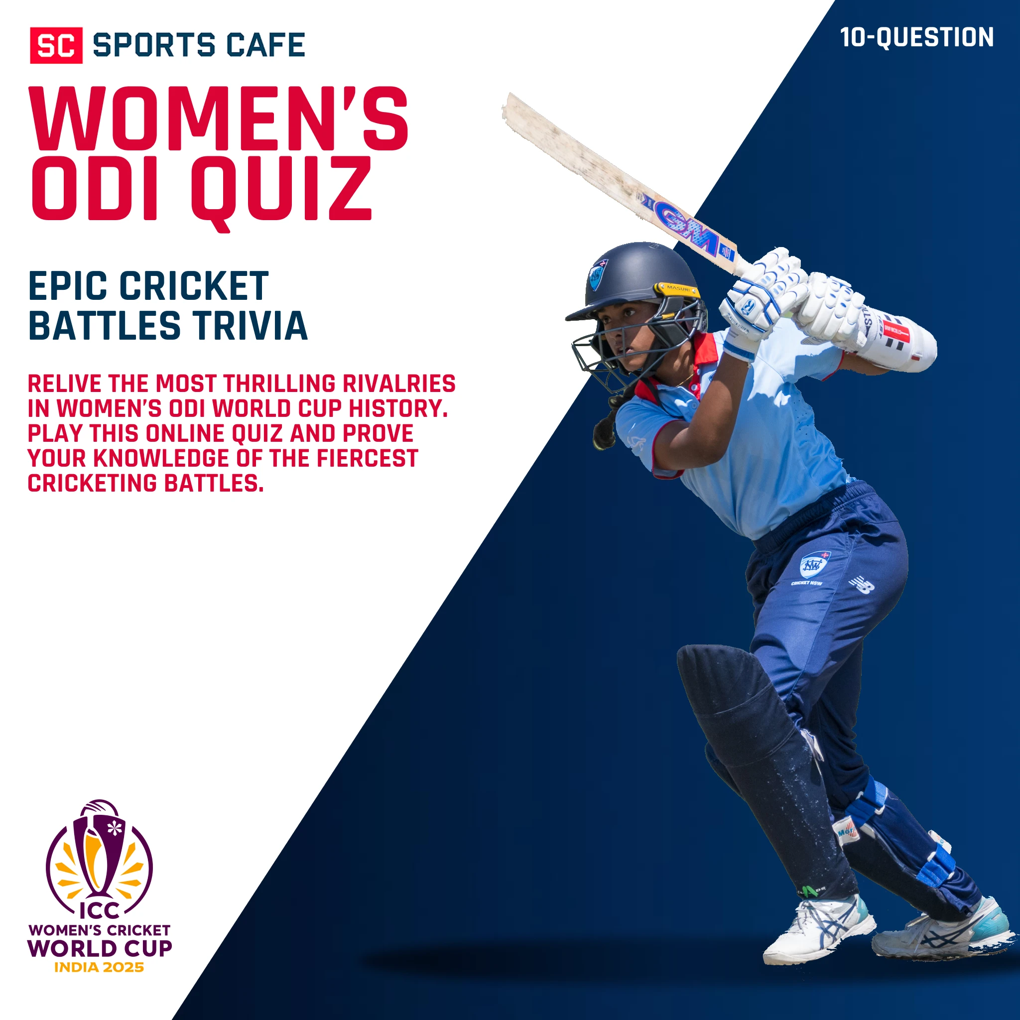 Womens ODI World Cup Rivalries Quiz
